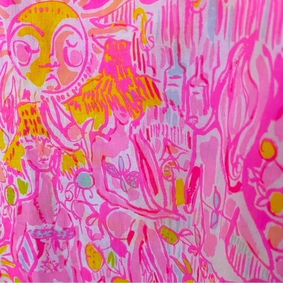 Lilly Pulitzer Pink Tunic Top - Picture 6 of 7